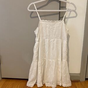 American Eagle white mini dress